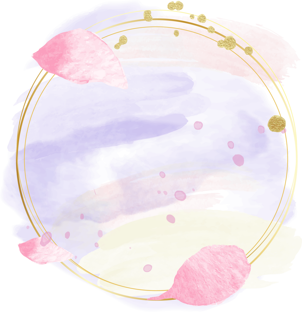 Watercolor frame background